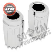 Paul Yaffe Originals - Paul Yaffe Originals Yafterburner Fork Slide Covers - Chrome - YSC-C - Image 1