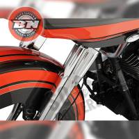 Paul Yaffe Originals - Paul Yaffe Originals Yafterburner Fork Slide Covers - Chrome - YSC-C - Image 4