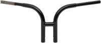 LA Choppers - LA Choppers 1-1/4in. Club Mid Handlebar - Black - LA-7330-00B - Image 1