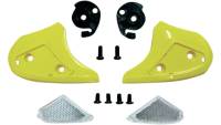 AFX - AFX Side Cover Kit for FX-50 Helmets - Hi-Vis Yellow - 0133-0584 - Image 1