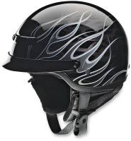 Z1R - Z1R Nomad Hellfire Helmet - 0103-0708 - Black/Silver - X-Small - Image 1