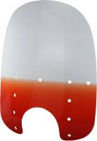 Memphis Shades - Memphis Shades Replacement Plastic for Fats Windshield (7in. Cutout) - 21in. - Gradient Burnt Orange - MEP3417 - Image 1