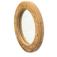Whitecap - Whitecap Teak Porthole Mirror - Image 2