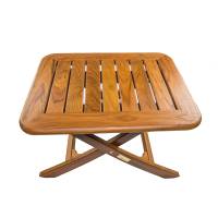 Whitecap - Whitecap Teak Small Adjustable Slat Top Table - Image 2
