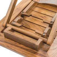 Whitecap - Whitecap Teak Small Adjustable Slat Top Table - Image 4