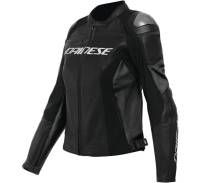 Dainese - Dainese Racing 4 Perforated Leather Womens Jacket - 202533849-631-38 - Black - 0 - Image 1