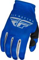 Fly Racing - Fly Racing Lite Gloves - 376-711XS - Blue/Gray - X-Small - Image 1