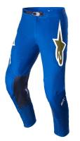 Alpinestars - Alpinestars Supertech Bruin Pants - 3720623-7265-28 - Blue/Brushed Gold - 28 - Image 1