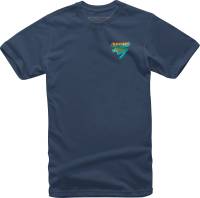 Alpinestars - Alpinestars Racing Then T-Shirt - 1232-72226-70-XXL - Navy - 2XL - Image 1