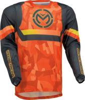 Moose Racing - Moose Racing Sahara Jersey - 2910-7222 - Orange/Black - Small - Image 1