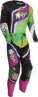 Moose Racing - Moose Racing Sahara Jersey - 2910-7228 - Purple/Green - Small - Image 3