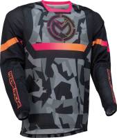 Moose Racing - Moose Racing Sahara Jersey - 2910-7212 - Stealth - Large - Image 1