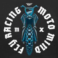Fly Racing - Fly Racing Moto Mind Youth T-Shirt - 352-0430YL - Black - Large - Image 2