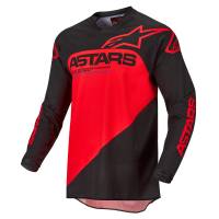 Alpinestars - Alpinestars Racer Supermatic Jersey - 3761522-1303-L - Black/Bright Red - Large - Image 1