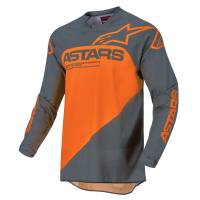 Alpinestars - Alpinestars Racer Supermatic Jersey - 3761522-1440-L - Anthracite/Orange - Large - Image 1