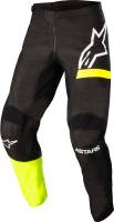 Alpinestars - Alpinestars Fluid Chaser Pants - 3722422-155-28 - Black/Yellow Fluo - 28 - Image 1