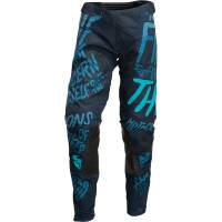 Thor - Thor Pulse Counting Sheep Womens Pants - 2902-0283 - Midnight/Aqua - 3/4 - Image 1