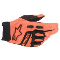 Alpinestars - Alpinestars Full Bore Gloves - 3563622-41-2XL - Orange/Black - 2XL - Image 1