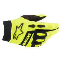 Alpinestars - Alpinestars Full Bore Gloves - 3563622-551-2XL - Yellow Fluo/Black - 2XL - Image 1