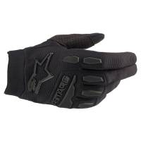 Alpinestars - Alpinestars Full Bore Gloves - 3563622-1100-3XL - Black/Black - 3XL - Image 1