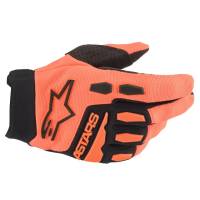 Alpinestars - Alpinestars Full Bore Youth Gloves - 3543622-41-3XS - Orange/Black - 3XS - Image 1