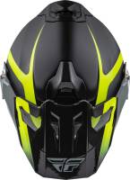 Fly Racing - Fly Racing Trekker Pulse Helmet - F73-70242X - Black/Hi-Vis - 2XL - Image 3