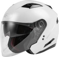 G-Max - G-Max OF-77 Solid Helmet - O1770083 - Pearl White - X-Small - Image 1