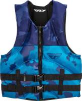 Fly Racing - Fly Racing Neoprene Flotation Vest - 142424-500-010-20 - Blue/Navy - X-Small - Image 1