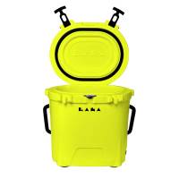 LAKA Coolers - LAKA Coolers 20 Qt Cooler - Yellow - Image 1