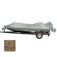 Carver by Covercraft - Carver Performance Poly-Guard Styled-to-Fit Boat Cover f/18.5&#39; Jon Style Bass Boats - Shadow Grass - Image 1