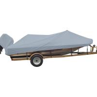 Carver by Covercraft - Carver Performance Poly-Guard Styled-to-Fit Boat Cover f/19.5&#39; Wide Style Bass Boats - Grey - Image 1