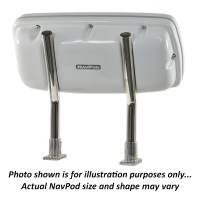 NavPod - NavPod SystemPod Pre-Cut f/Raymarine AXIOM 9 &amp; 1 Instrument (3.6&Prime; hole) f/9.5&Prime; Wide Guard (Pre-Cut f/Surface Mount Using Rear Mounting Brackets) - Image 2