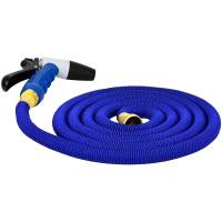 HoseCoil - HoseCoil Expandable 25&#39; Hose w/Nozzle &amp; Bag - Image 1