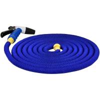 HoseCoil - HoseCoil Expandable 50&#39; Hose w/Nozzle &amp; Bag - Image 1