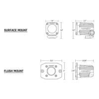 RIGID Industries - RIGID Industries Ignite Surface Mount Diffused - White LED - Image 2
