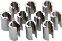 K&L Supply - K&L Supply Non-Lead Compliant Spoke Wheel Weights -1/4oz. - Chrome - 32-7091 - Image 1
