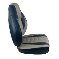 Springfield Marine - Springfield Fish Pro High Back Folding Seat - Blue/Grey - Image 5