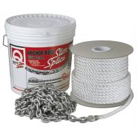Quick - Quick Anchor Rode 20&#39; - 7mm Chain - 100&#39; - 1/2" 3 Plait Rope - Image 2