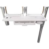 TACO Marine - TACO Deluxe Trident Rod Holder Cluster Offset w/Tool Caddy - Image 1