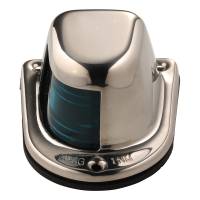 Attwood Marine - Attwood 1-Mile Deck Mount, Green Sidelight - 12V - Stainless Steel Housing - Image 3