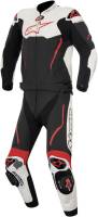 Alpinestars - Alpinestars Atem Two-Piece Leather Suit - 316651512350 - Black/White/Red - 40 - Image 1