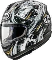 Arai Helmets - Arai Helmets Corsair-X Kiyonari Helmet - 0101-15922 - Black/White - Large - Image 1