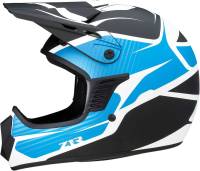 Z1R - Z1R Rise Flame Child Helmet - 0111-1435 - Blue - Sm-Md - Image 3