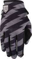 Thrashin Supply Company - Thrashin Supply Company Stealth American Print Gloves - SV1-13-08 - Black/Gray - Small - Image 4