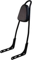Motherwell - Motherwell One-Piece Sissy Bars - Matte Black - 156T-18-MB-WP - Image 1