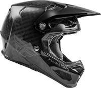 Fly Racing - Fly Racing Formula Origin Youth Helmet - 73-4400-3 - Black Carbon - Large - Image 4