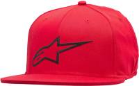 Alpinestars - Alpinestars Ageless Flatbill Hat - 1035-81015-030-L/XL - Red - Lg-XL - Image 1