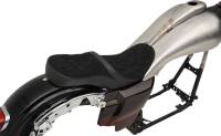 Drag Specialties - Drag Specialties Low Profile Tour Seat for Yaffe Razorback Tank - Suede Double Diamond Stitch - 0801-1076 - Image 2