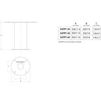 Scanstrut - Scanstrut 12" Aluminum PowerTower&reg; f/30cm & 40cm Satcom Antenna - Image 3
