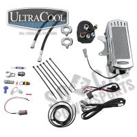 UltraCool - UltraCool Frame Mounted Oil Cooler Kit - Chrome - SMT-1C - Image 1